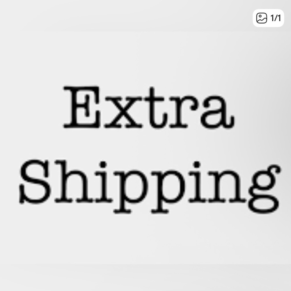 EXTRA SHIPPING LABEL🚨